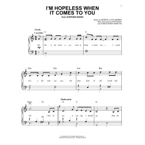 I'm Hopeless When It Comes To You (from Stephen Ward)